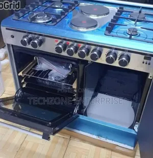 Haier 4 Gas Burner + 2e 60x90cm Cooker Electric Oven