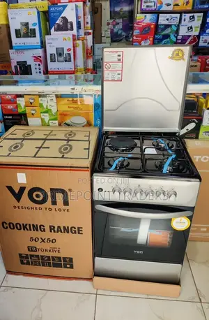 Von Standing Cooker 3g+1e Electric Oven 50cmx50cm✓