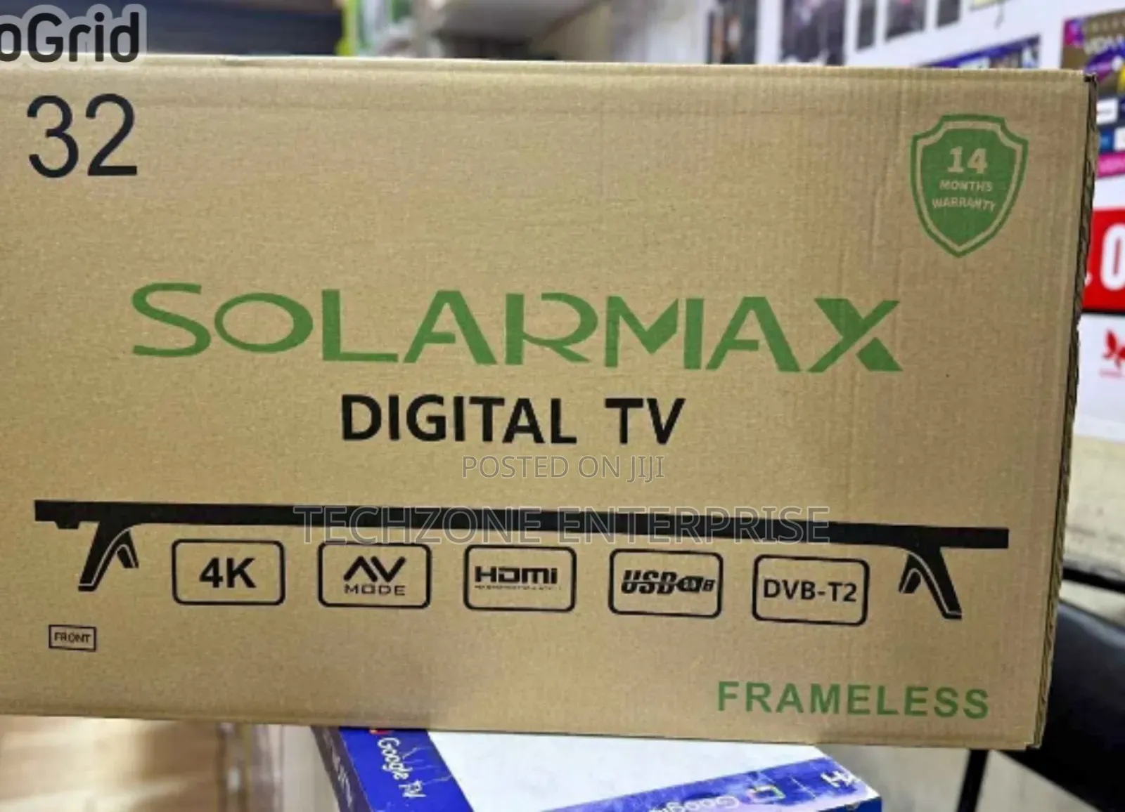 Solarmax 32” Inch Digital Frameless Led Tv – Sleek Design 