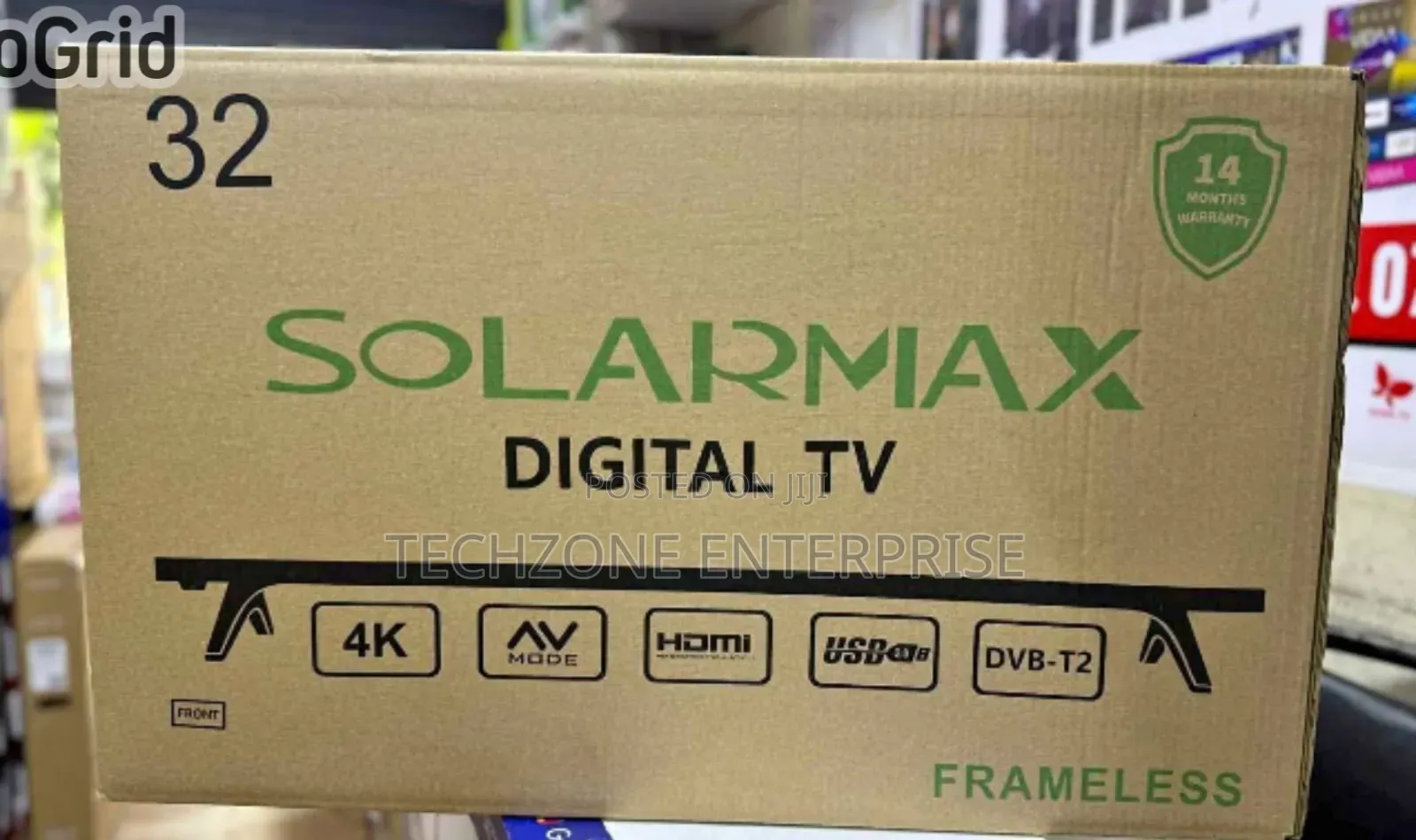 Solarmax 32” Inch Digital Frameless Led Tv – Sleek Design 