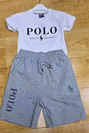 Kids Polo Turkeywear Shorts Set 1-15 Yrs