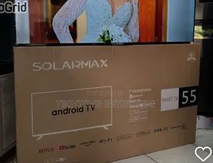 Solarmax 55 Inches Android Tv Powerful Audio 