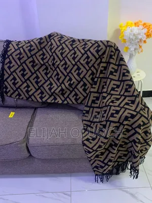 Fendi Designer Heavy Scarf