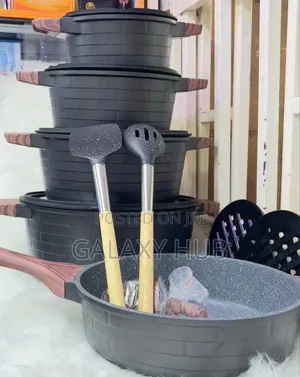 Ucc Block Black 13pcs Cookware Set