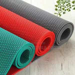 PVC Antislip Mats in Grey, Red and Green 1.2