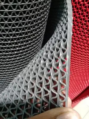 Durable Antislip Mats Perforated Ash Grey