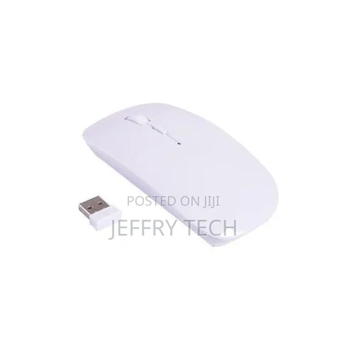 Wireless Rechargeable Wireless Mouse - White
