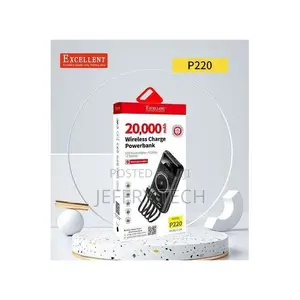 Excellent 20,000mah Wireless Charger Powerbank P220