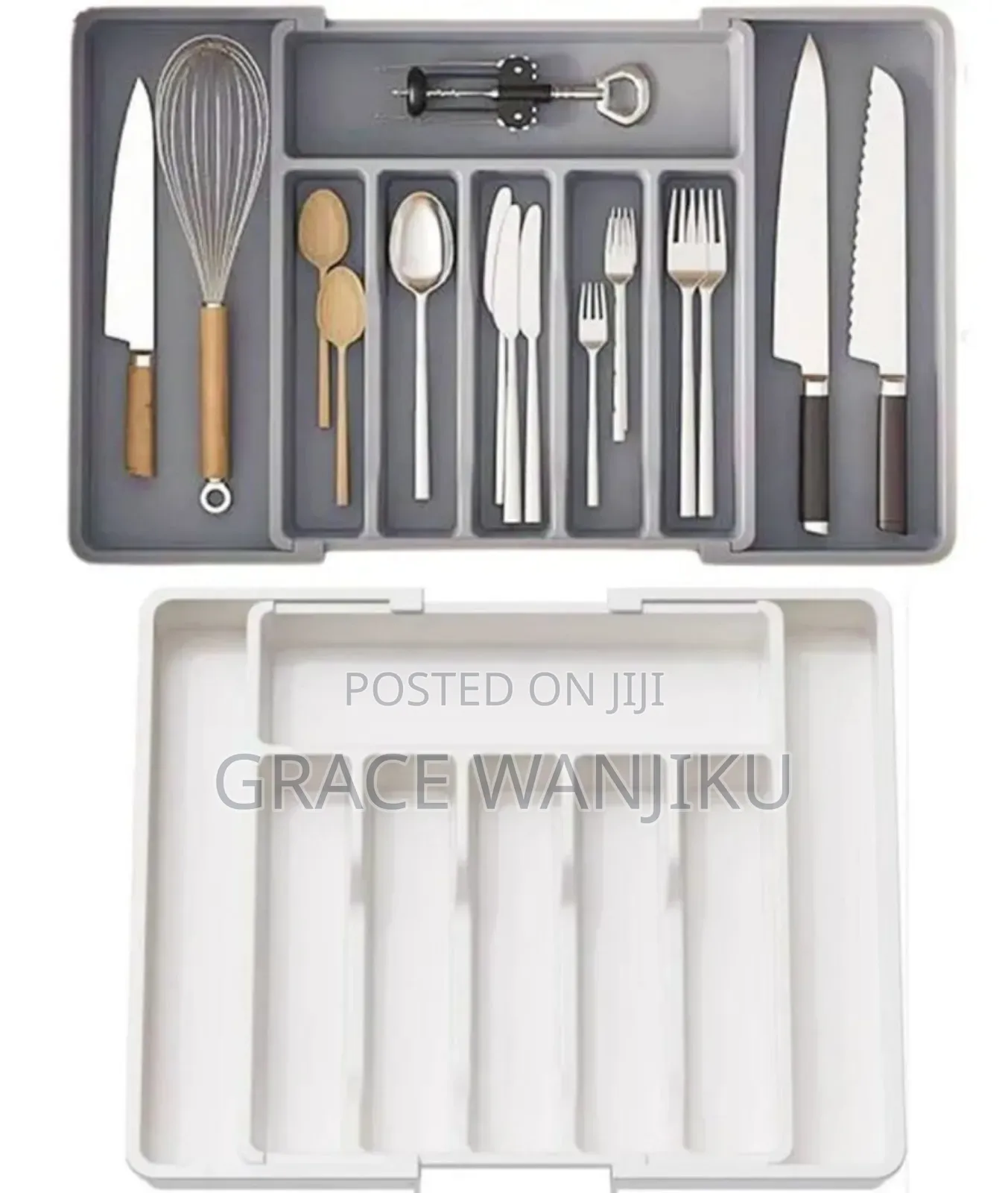 Expandable Cutlery Organiser