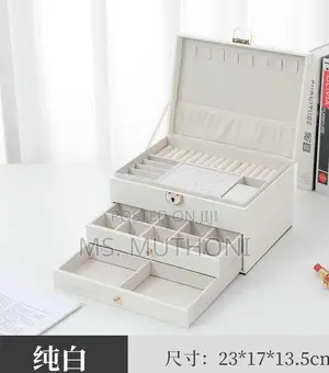 Luxury Multilayer Jewelry Organizer Box