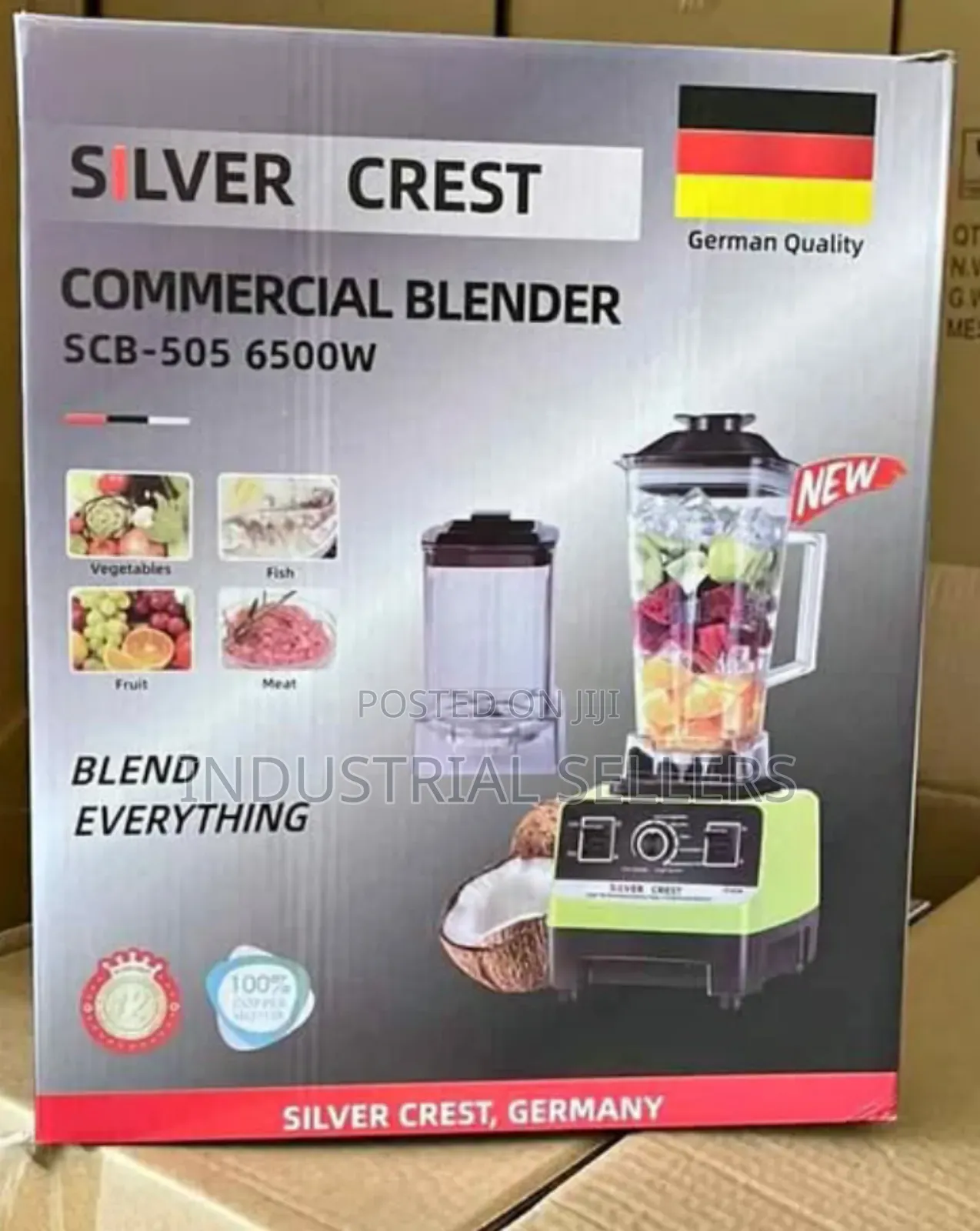 New Arrival Silver Crest Blender