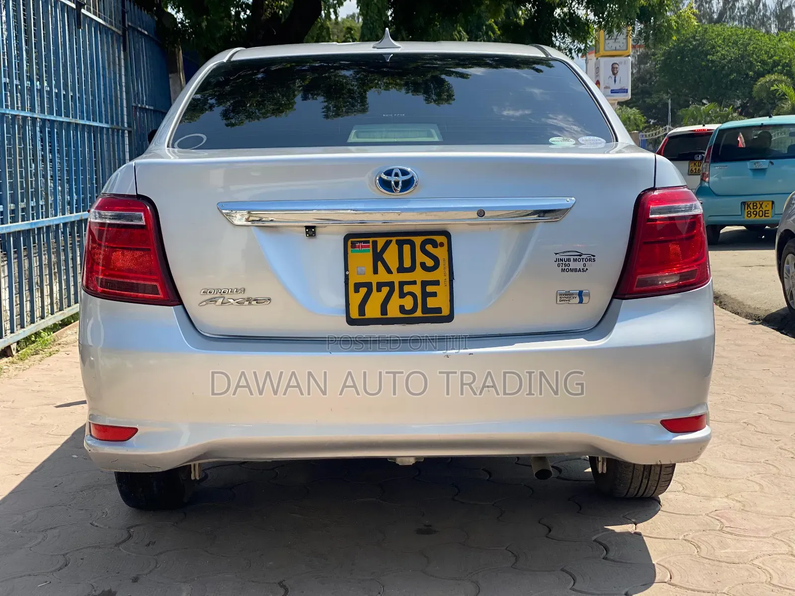 Toyota Axio 2017 Silver