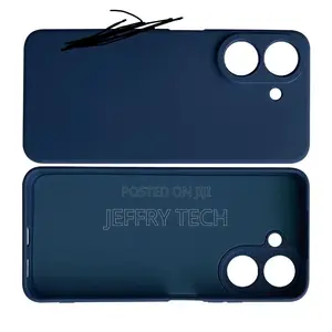 Proof Rubberized Back Case Cover for Xiaomi Redmi 13c (Blue)