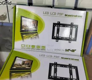 Led LCD PDP Flat Panel Tv Black Wall Mount for 14" to 42"