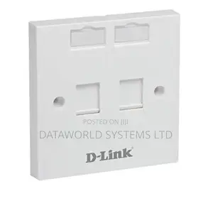 D-Link Fp-0whi21 Dual Faceplate Id Plate - White