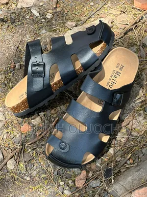 *High Quality Pure Leather (Maibulun)Cork Sandals