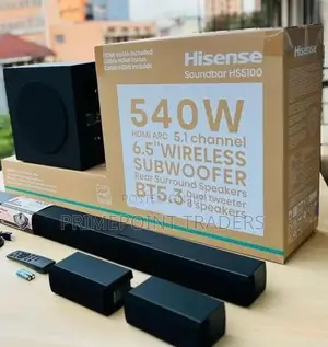 Hisense Soundbar 5.1 Channel 540w Hs5100