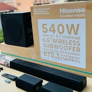 Hisense Soundbar 5.1 Channel 540w Hs5100° 