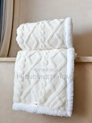 Modern Double Sided Fleece Blanket