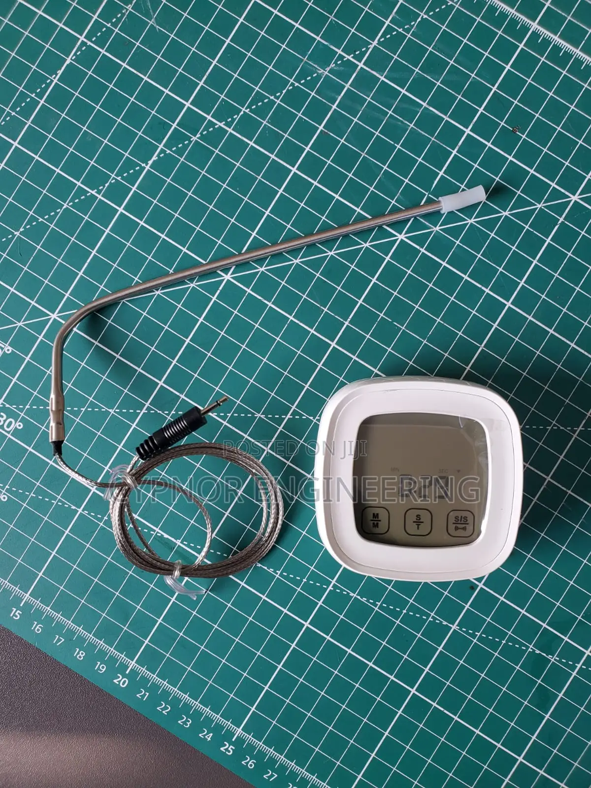 Food Thermometer With Lcd Display