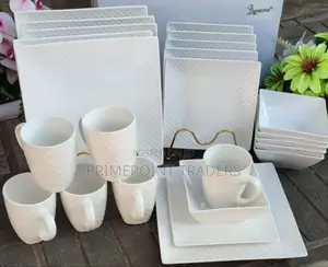 24 PCS Square Dinner Set
