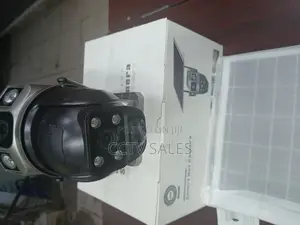 Full Color Long Distance 4g Dual Lens Solar Camera With Audi