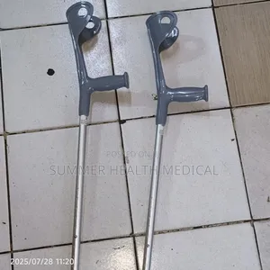 Elbow Crutches Open Cuffed-Pair