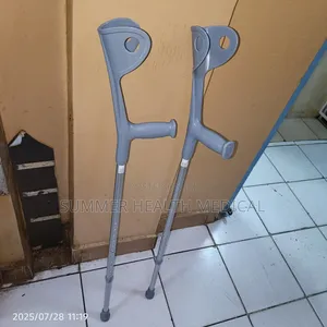 Elbow Crutches Open Cuffed-Pair