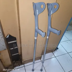 Elbow Crutches Open Cuffed-Pair