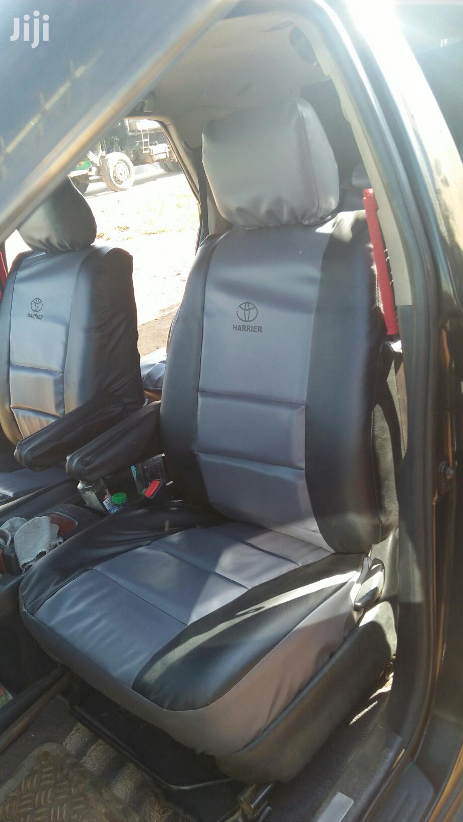 Black Grey Seat Covers