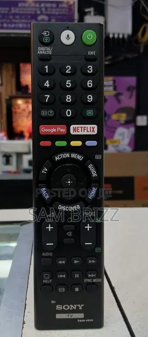 Sony Tv Remote Have Voice Recognition
