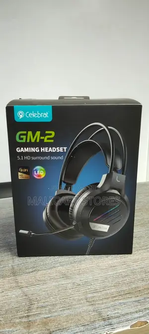 Celebrat Gm-2 Wired Gaming Headset/Headphones + Microphone