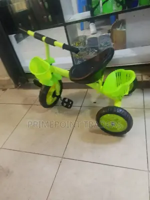 Tricycle With Bell and Rubber Wheels
