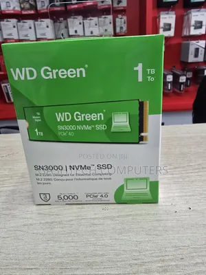 Western Digital 1tb Wd Green Sn3000 Nvme Internal SSD