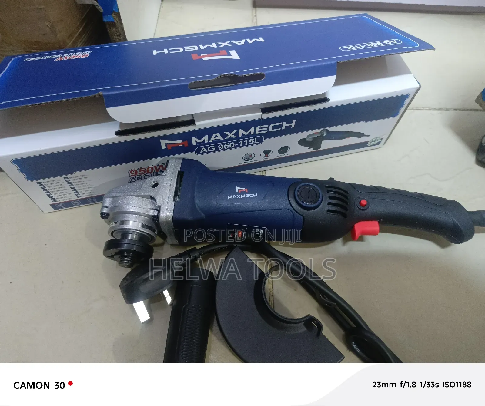 950 Watts Angle Grinder 4"