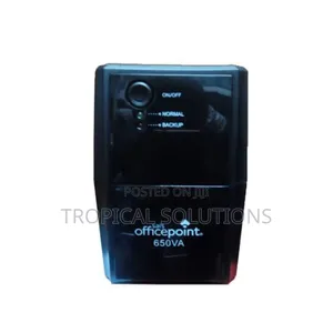 Office Point Back Up Ups 650va Black