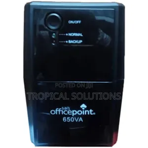 Office Point Back Up Ups 650va Black
