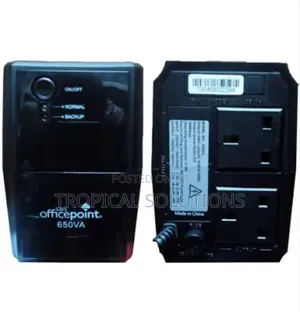 Office Point Back Up Ups 650va Black