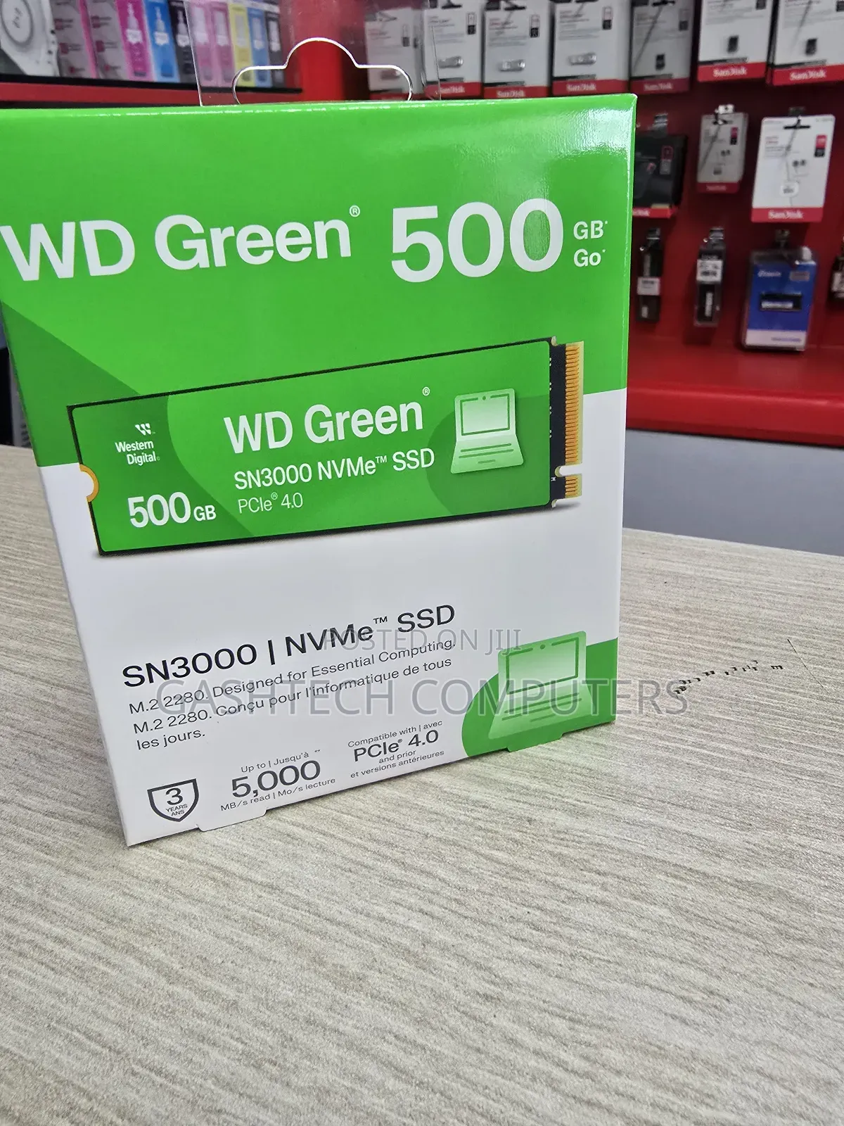 Wd Green 500gb M.2 Nvme SSD