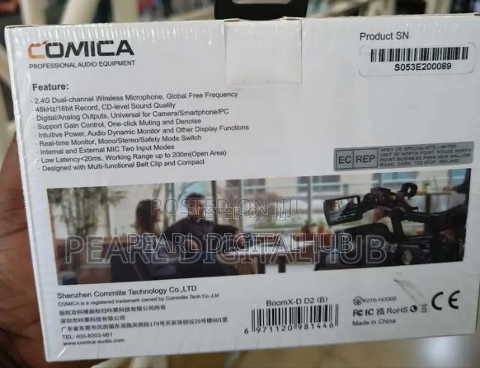 Comica Boom X-D D2 Digital Wireless Microphone
