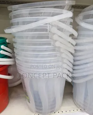 20l Clear Plastic Bucket