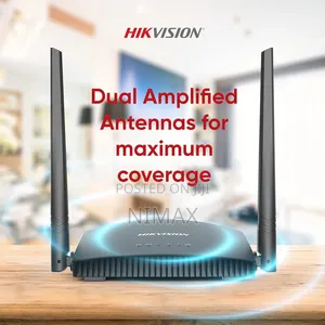 Hikvision 2.4 300mbps Network Wireless Dual Antennas Router