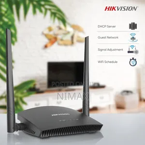 Hikvision 2.4 300mbps Network Wireless Dual Antennas Router