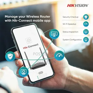 Hikvision 2.4 300mbps Network Wireless Dual Antennas Router