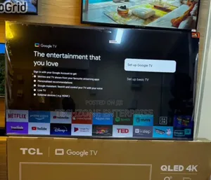 TCL 55′′ 55t6c Qled Smart Tv With Inbuilt Wifi 