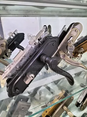 Black Door Lock