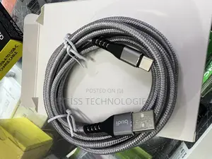 2m Budi Threaded Usb C Cable