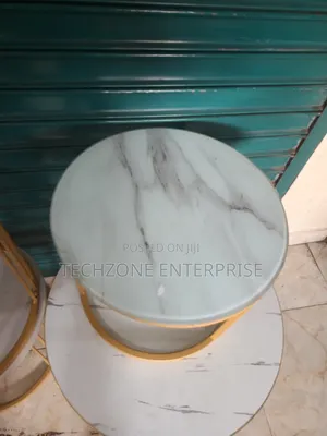 Stylish Small Assembled Marble Coffee Table 