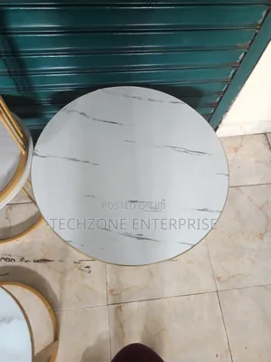 Coffee Table - Big Assembled Pure Marble Coffee Table 