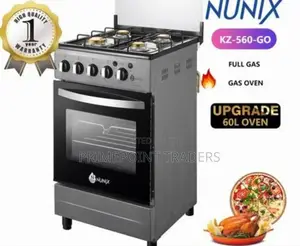 Nunix Kz560-Go 50x55 All-Gas Cooker✓